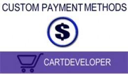 Custom Payment methods for Opencart