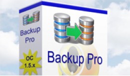 Backup Pro for Opencart 1.5.x