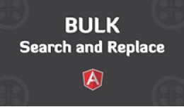 BULK Search & Replace within product