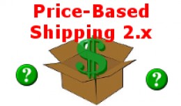 Price Based Shipping 2.x and 3.x