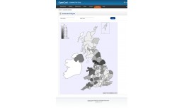 UK Orders by Postcode Mapping Report
