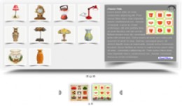 Category [thumbnail+discription] products slider