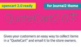 Quotecart2 for Journal2 theme