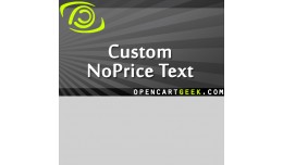 Custom NoPrice Text