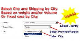 Select City and Shipping by City based on weight..