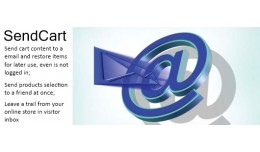 Send Cart - Send current cart content by email