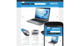 OpenCart 2 Theme Avenue Computers Cyan