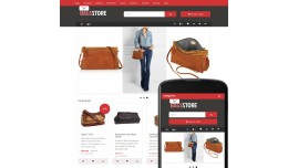 OpenCart 2 Theme Street Bags Ruby