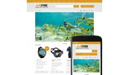 OpenCart 2 Theme River Diving Ochre