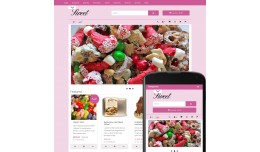OpenCart 2 Theme Sky Sweet Rose
