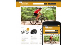 OpenCart 2 Theme River Bikes Ochre
