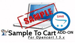 Sample To Cart ADD ON Store Wide Sample Limit