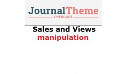Sales and Views - manipulation - Journal Theme
