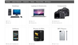 Category thumb with subcategory links