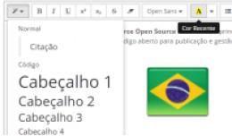 Editor HTML em Português do Brasil