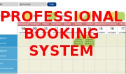 Professional Booking system for reservation and ..
