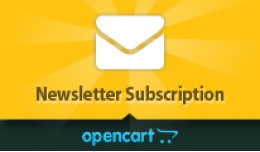 Opencart Newsletter Subscription
