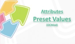 Attributes Preset Values