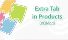 Extra Tab in Products