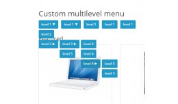 Custom multilevel menu for Opencart 2.x