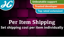 Custom per item shipping 1.4.8 - 1.5.X