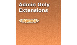 [VQMOD] Admin Only Extensions