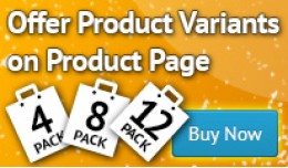 OFFER PRODUCT VARIANTS ON PRODUCT PAGE FOR OPENC..