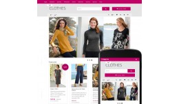 OpenCart 2 Theme Forest Clothes Rose