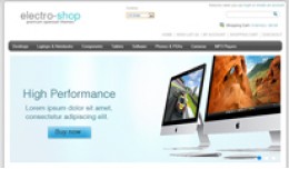Electro Shop Responsive Opencart Theme