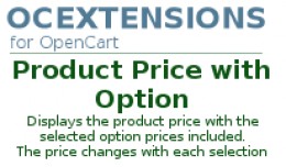 Product Price with Options