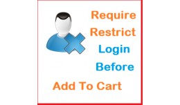 Restrict / Required login before Add to cart