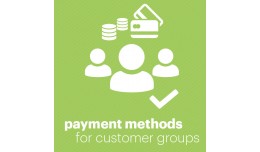Payment method for customer groups