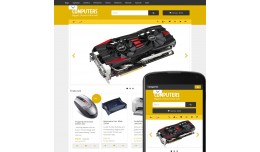 OpenCart 2 Theme Avenue Computers Ochre