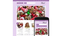 OpenCart 2 Theme Sky Sweet Lilac