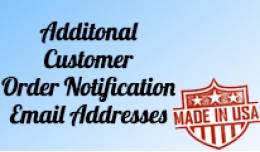 Allow Customer to add Additonal Order Notificati..
