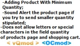 Adding Product With Minimum Quantity - Alert Sou..