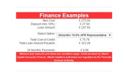 Finance Calculator