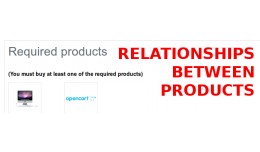 Related required product - Relationships between..