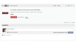 FB comment module