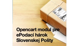 Opencart modul pre ePodací hárok Slovenskej Po..