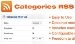    Categories RSS Feed + Cache/Sitemap/Menu Fun..