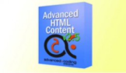 Advanced HTML Content v2.5