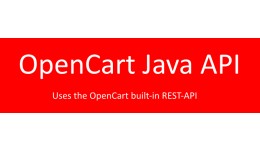 Java API for OpenCart