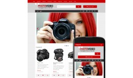 OpenCart 2 Theme Avenue Photo Video Ruby