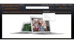 Info pages in Top Menu for 2.x