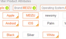 Advanced Filter Product Attributes
