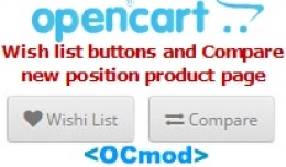 Wish List buttons and Compare  new position prod..