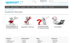 Customer Service Page