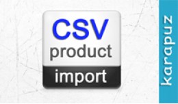 CSV Product Import (for Opencart 1.5)