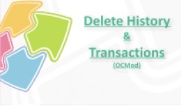 Delete History & Transactions